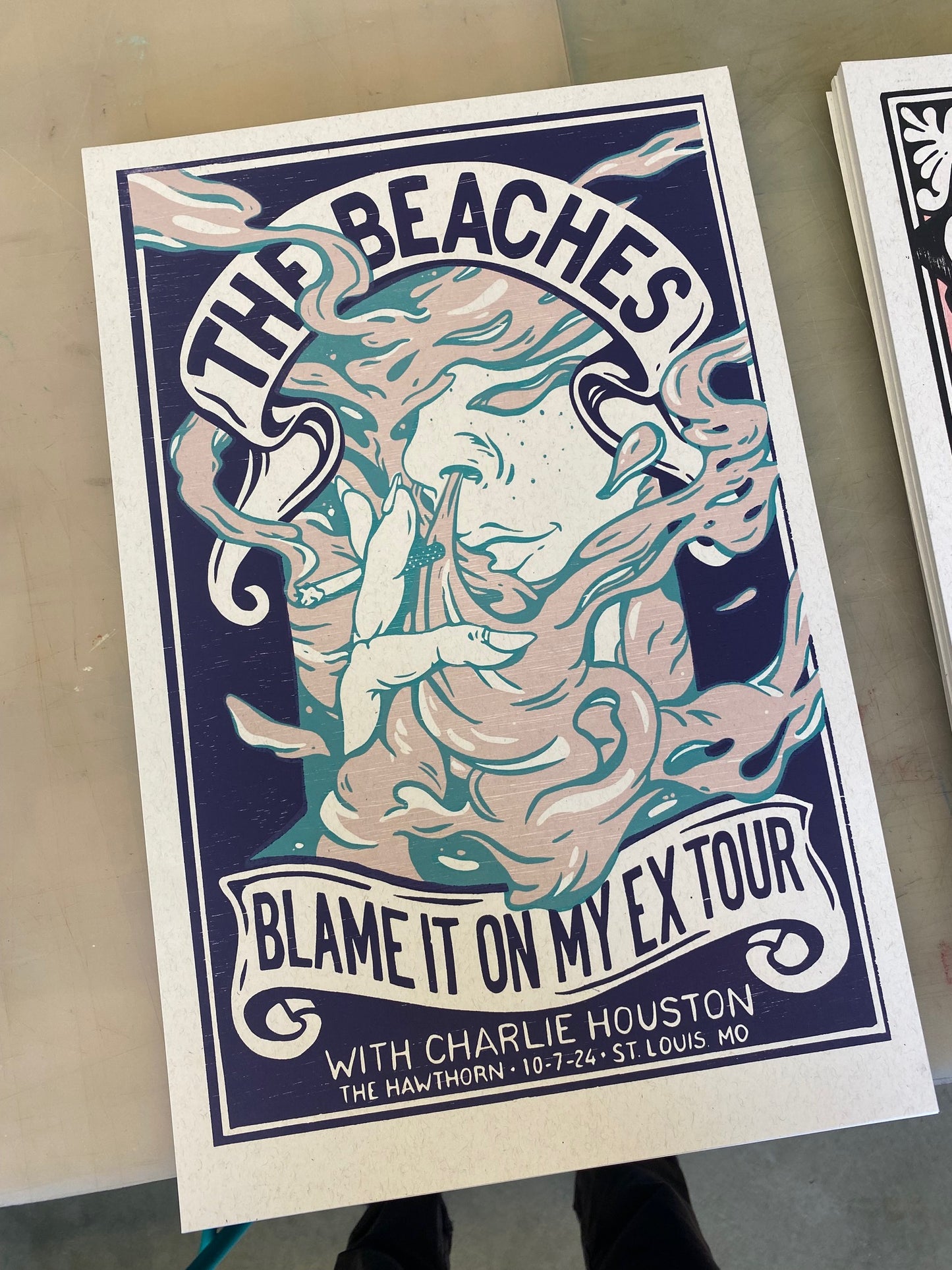 The Beaches at The Hawthorn Poster 10/07/2024