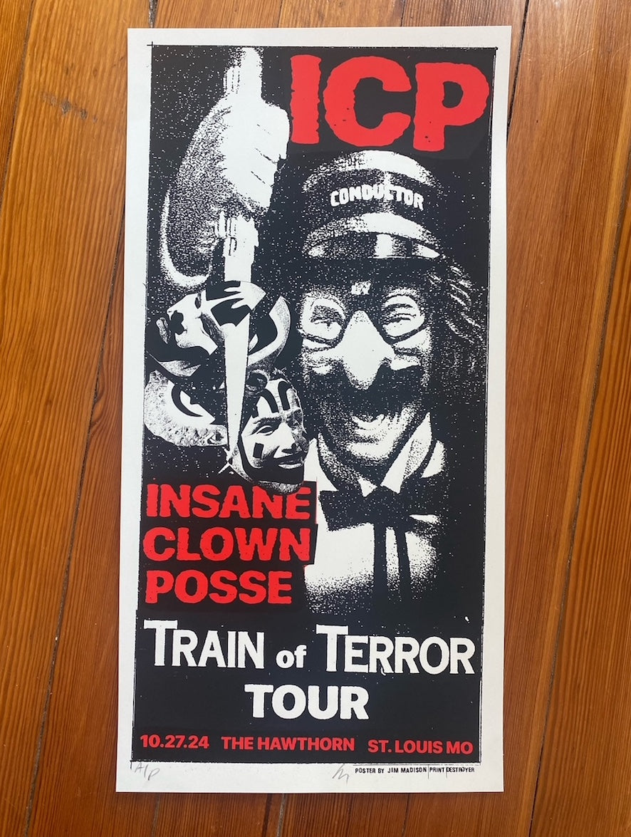 Insane Clown Posse at The Hawthorn Poster 10-27-2024