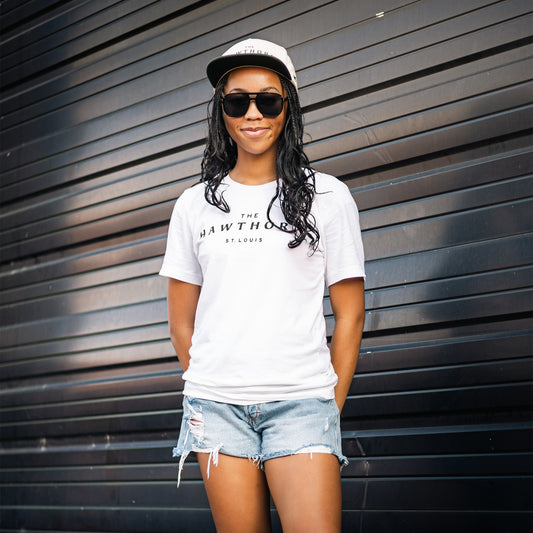 White Hawthorn Tee